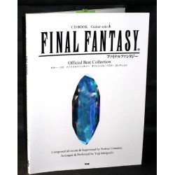 Final Fantasy Official Best Guitar Solo Score Book CD