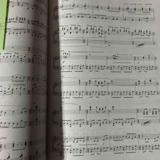 Ponyo On The Cliff By The Sea Piano Music Score