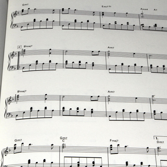 Sens Vol Sound Piano Solo Score 