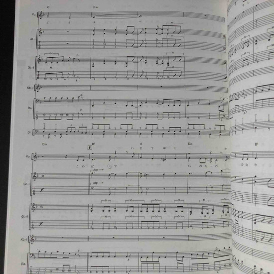BanG Dream Roselia Vol.3 Official Band Score