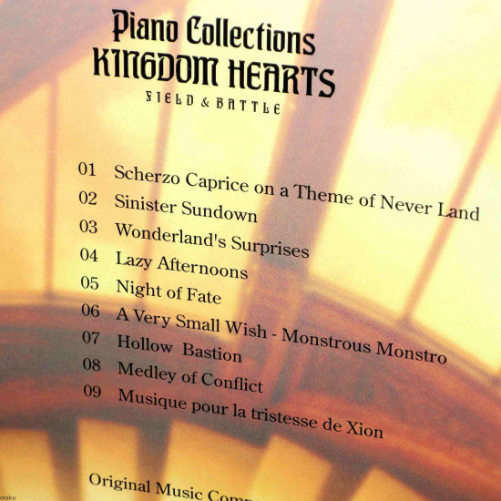 Kingdom Hearts - Field and Battle - Piano Collections