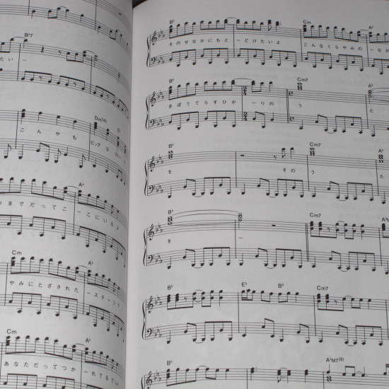 Angel Beats Piano Solo Score