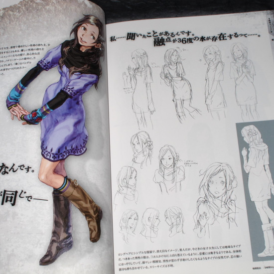 999: 9 Hours, 9 Persons, 9 Doors DS - Game Art Book