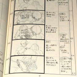 Gedo Senki Tales From Earthsea Storyboard / Conte Book