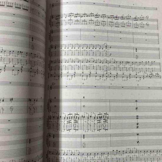 X Japan Band Score BLUE BLOOD Music Score