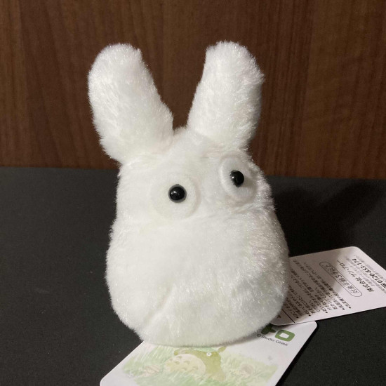 Totoro White Soft Toy Plush