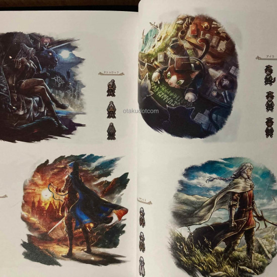 Octopath Traveler 0 Official Complete Guide and Setting Art Book