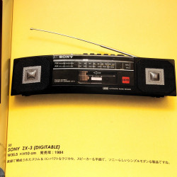 RAJIKASE: Japanese Old Boombox Radio Cassette Design Catalog