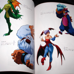 Vampire Artworks / Darkstalkers Capcom Art Book