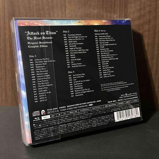 Attack on Titan The Final Season OST Complete Album 