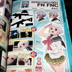 Upotte! Official Visual Book Seisho Gakuen Pretty Real Gun Girls