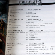 Final Fantasy VII~XIII Piano Collections Best - Score Book