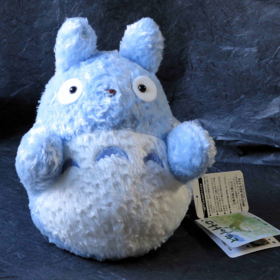 Totoro - Blue Fluffy Glove Puppet