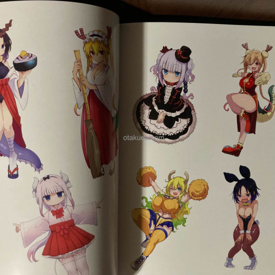 Miss Kobayashi's Dragon Maid Artworks  MAIDRA COLLECTION