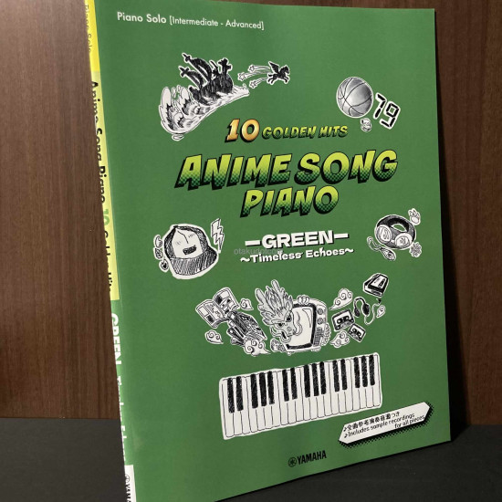 10 GOLDEN HITS ANIME SONG PIANO - GREEN - Timeless Echoes