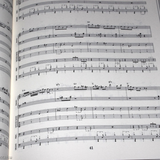 Lupin The Third - Jazz Trio Band Piano Music Score Book 