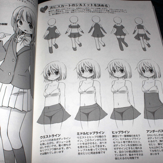 How to Draw Moe Idols Basics - Art Book